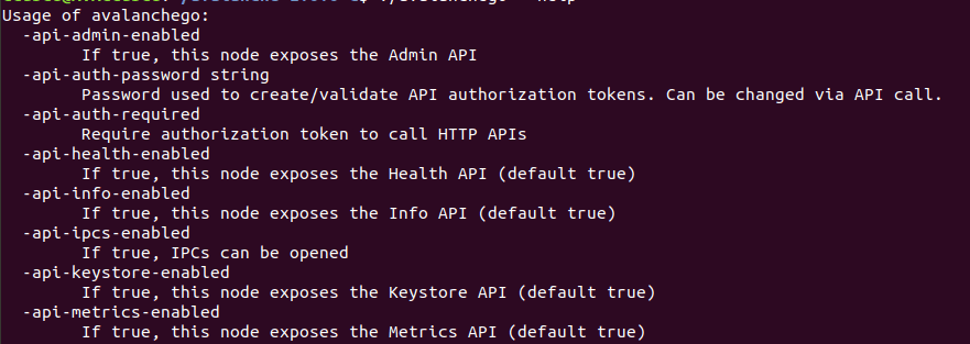 Some APIs are disabled by default.