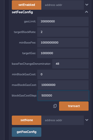 setFeeConfig